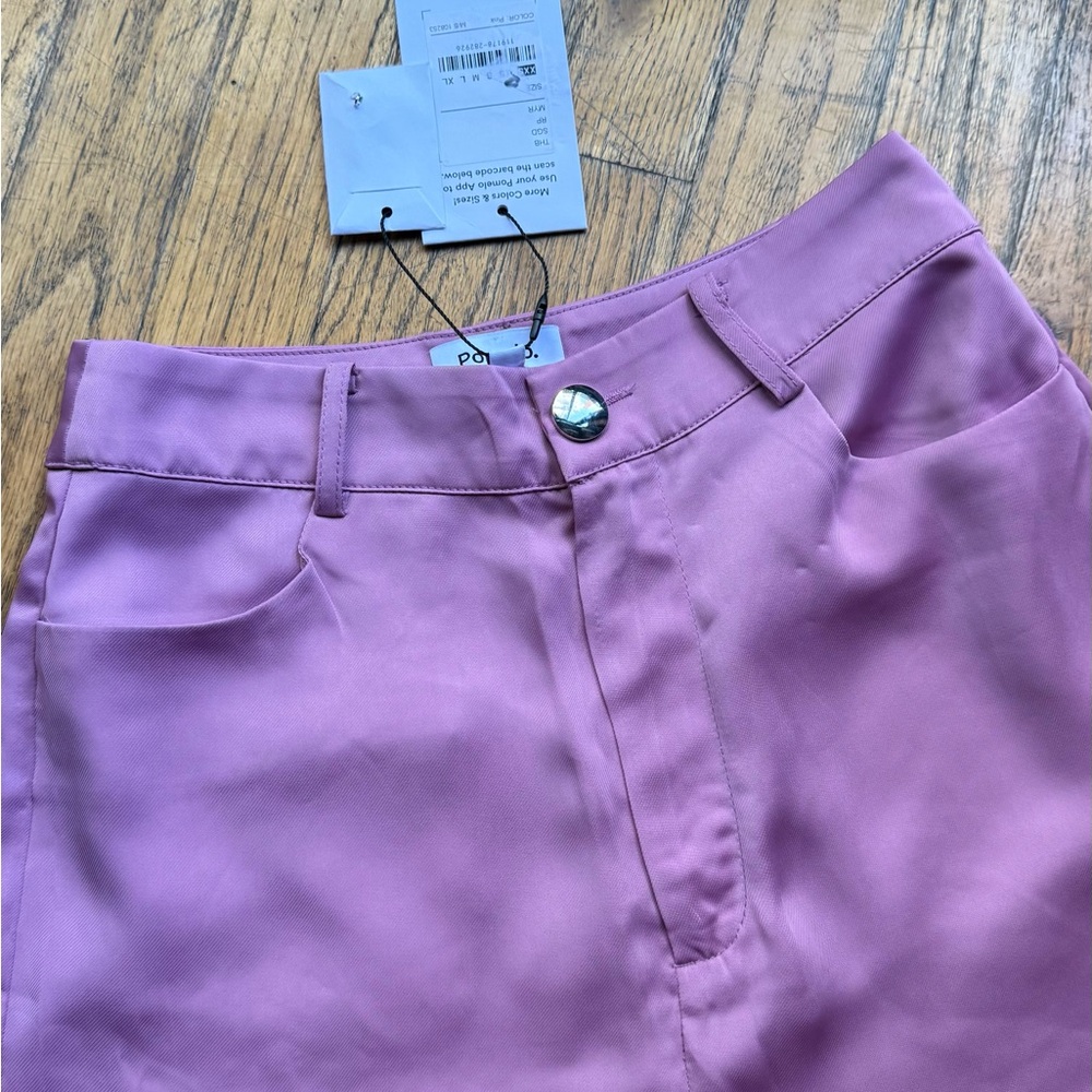 Pomelo Lavender/Mauve Silky Trousers